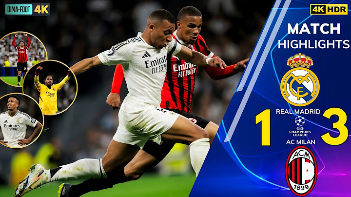 ملخص مباراة ميلان و ريال مدريد 3-1 - ريال مدريد يسقط مرة أخرى بعد مباراة الكلاسيكو