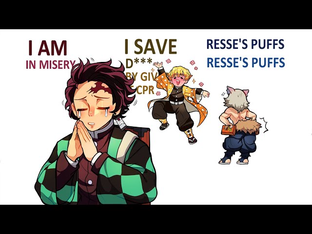 CPR x Misery x Reese’s Puffs | Demon Slayer Animation class=