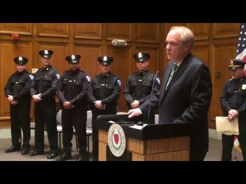 Worcester police officers sworn In