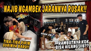 BECAUSE OF NAJIB'S HAIR, HE'S BALD!! Najib Ngambek Refuses to Go on Stage.