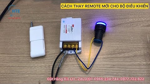 Cách Học Lệnh Remote Honest, Cách Thay Remote Honest tần số 315mhz, www.haitung.vn, 📞0877722822