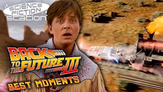 Best Moments In Back To The Future Part III (1990) | Science Fiction Station