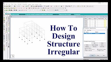 How To Design Irregular Grid Design In Staad Pro - Staad Pro Tutorial