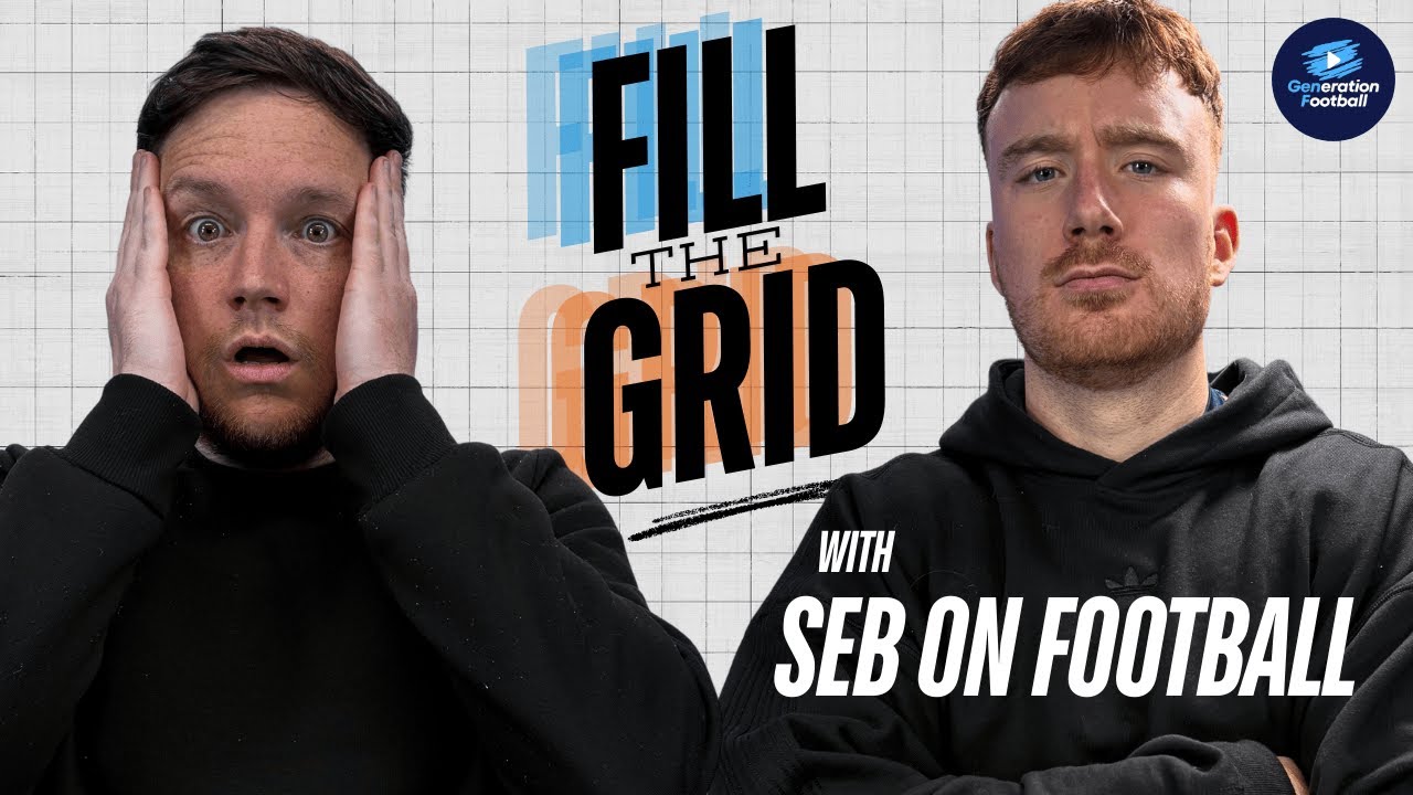 Fill the Grid with Seb Martin | NEW Football Quiz