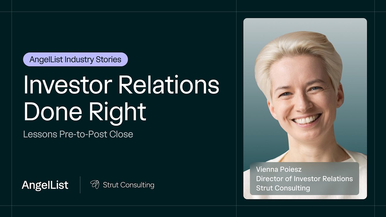 Investor Relations Done Right: Lessons Pre-to-Post Close