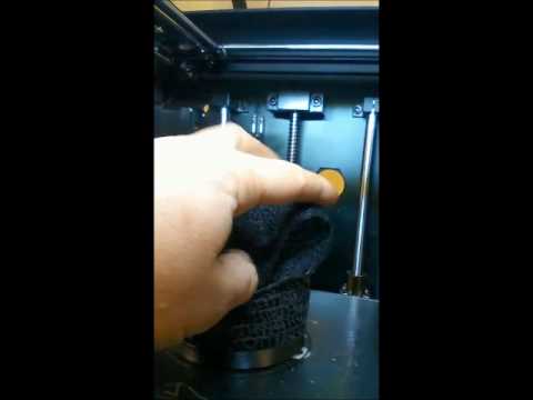 Retraction Stress test with Soft Rubber Filament