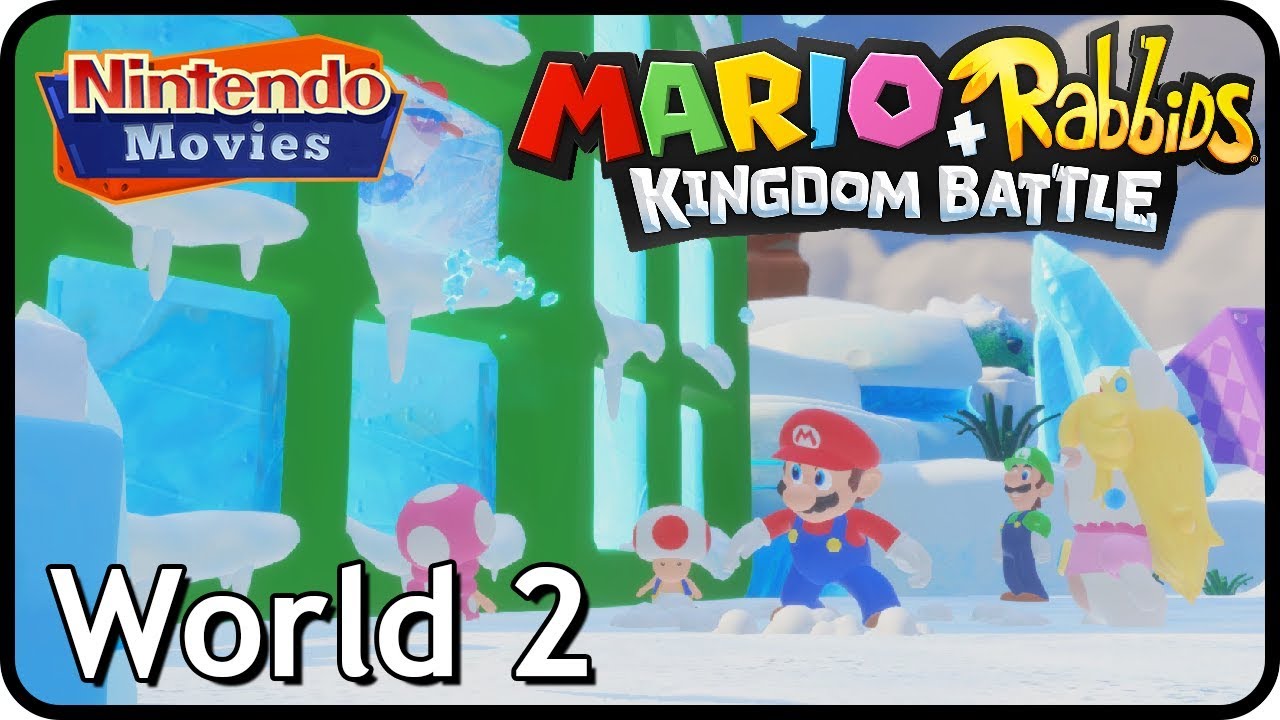 Mario + Rabbids Kingdom Battle World 2 Sherbet Desert (All