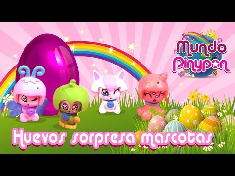 Huevos sorpresa Pinypon 🥚 Abrimos todos ¡Ya tenemos al MONO DORADO! Y más mascotas locas - YouTube