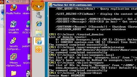 Active Directory: NLTEST Testing Whowill and FindUser