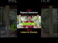 PTE Repeat Sentence: Listen in Chunks