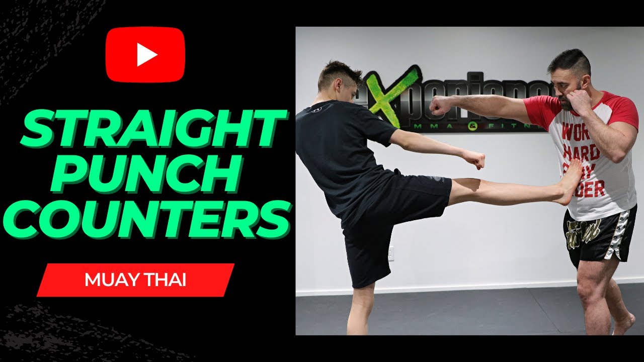 Advanced Muay Thai Using Your Kicks to Counter Straight Punches YouTube
