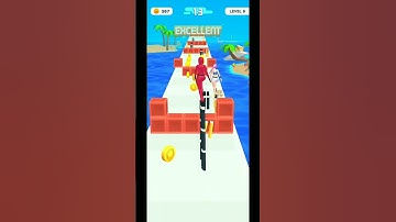 Dancing race gameplay #shorts all level walkthrough android ios