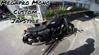 Test Ride Megapro mono custom JapStyle