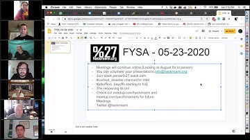 05-23-2020 Introduction to SDR by .@PhilipWerlau - NIST Privacy Framework .@emb021 Michael Brown