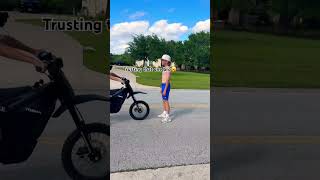 45mph yozma🙂↔️ #bikelife #viral #surron #dirtbike #fypシ #talariax3 #eridepro #talaria