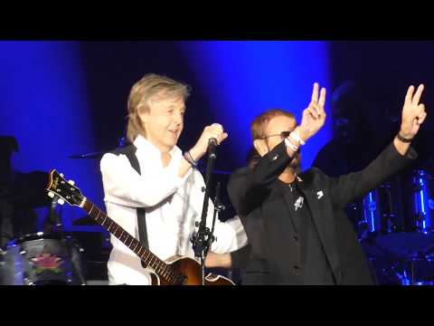 Paul McCartney and Ringo Starr Dodger Stadium Concert July 13 2019