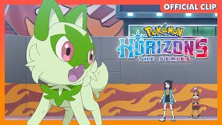 Uk: Gym Leader Multi Battle! | Pokémon Horizons: The Series | Official Clip