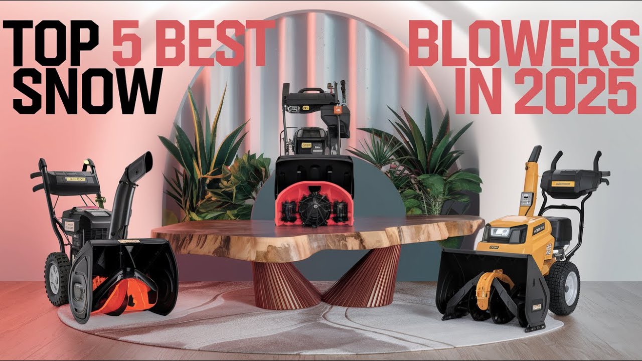 Conquer Winter: The Top 5 Best Snow Blowers of 2025 - YouTube