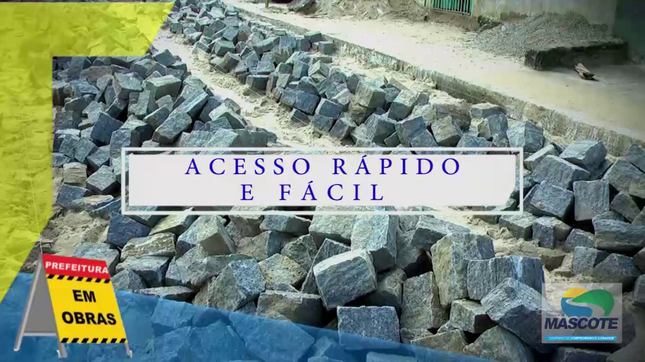 Pavimentação de Ruas em São João do Paraíso YouTube Pavimentação de Ruas em São João do Paraíso YouTube