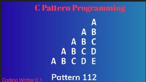Normal pattern tutorial video in C programming language ll 💯🧠#coding #short #youtubeshorts