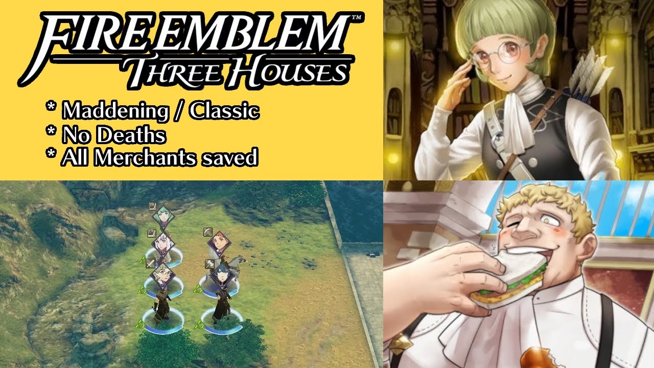 Fire Emblem Three Houses | Golden Deer | Paralogue: Death Toll ...