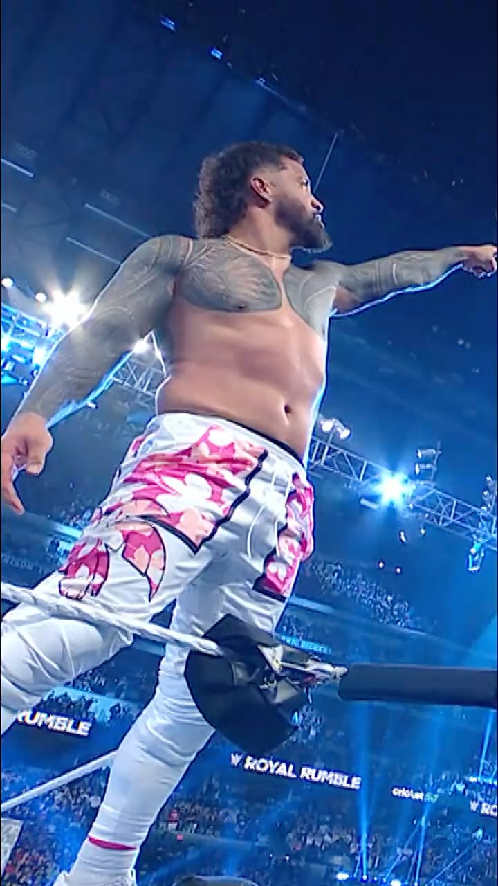Jey Uso is going to #WrestleMania!!! ?? #RoyalRumble