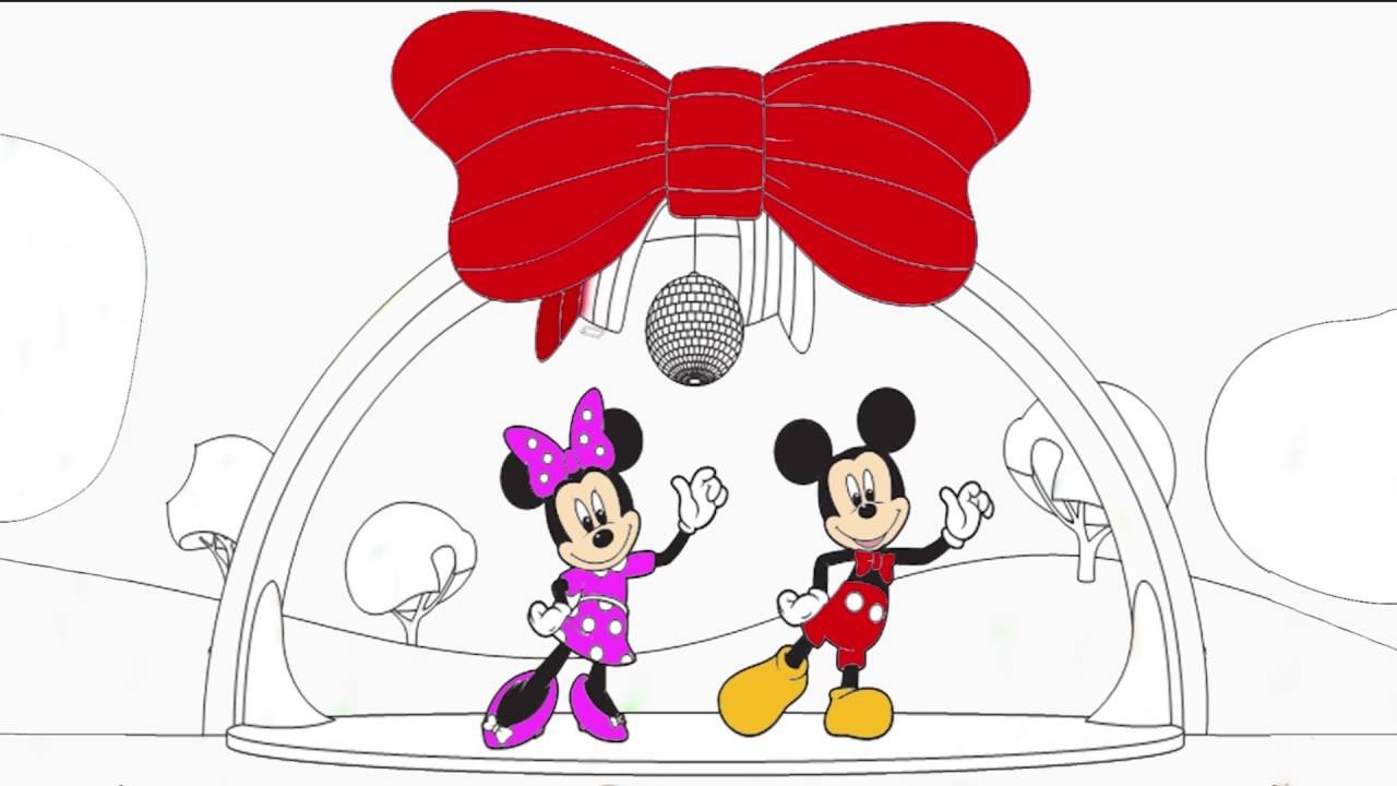 Imagenes De Minnie Mouse Para Colorear