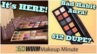 Too Faced Launches the CHOCOLATE GOLD Collection! Bad Habit's Aura Palette Launch! | Makeup Minute Too Faced Launches the CHOCOLATE GOLD Collection! Bad Habit's Aura Palette Launch! | Makeup Minute