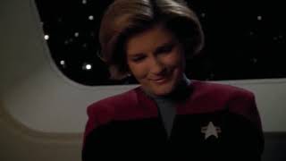 Captain Janeway, Commander Chakotay, And Lt. Commander Tuvok Receive Letters From Home