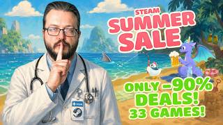 STEAM SUMMER SALE 2026! -90% DEALS ONLY! 33 Games 🕹️