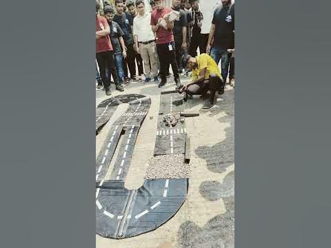 robo race at RVSCET - YouTube