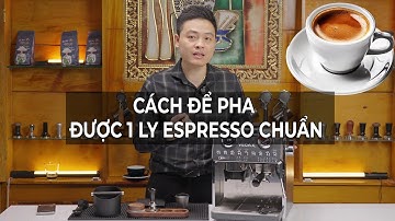 Hướng Dẫn Pha Espresso Đúng Chuẩn - Áp Dụng Cho Tất Cả Máy Pha!