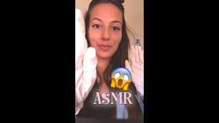 ASMR Eye Exam FAST AND AGGRESSIVE 👀🥼 #shorts medical rp