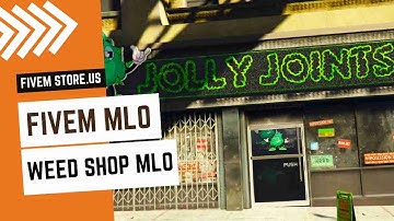 FiveM Weed Shop MLO #fivem #drugs