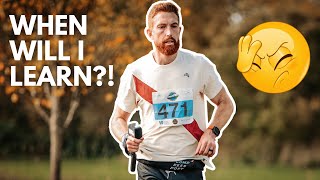 Using races as training  my big MARATHON MISTAKE!