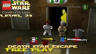 Lego Star Wars TCS: Ep 4 Chap 5 / Death Star Escape FREE PLAY (All Collectibles) - HTG