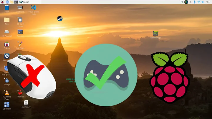 How to use your Controller as a Mouse on the Raspberry Pi (2021) using QJoyPad