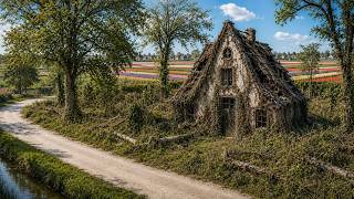 House Renovation: Abandoned House Transformation in a Tulip Field | Start to Finish