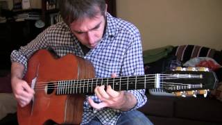 "Canon in D minor" - Gypsy jazz guitar solo chords
