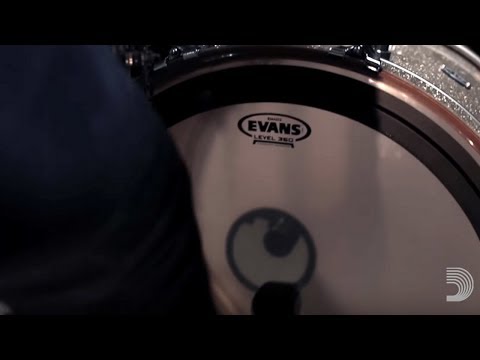 evans emad resonant bass drum head