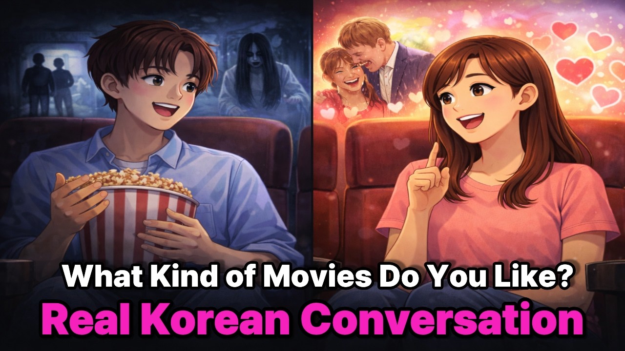Talking About Movies in Korean | Real Conversations You Need to Hear 🎬🇰🇷
