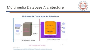 IST 659 Multimedia Databases