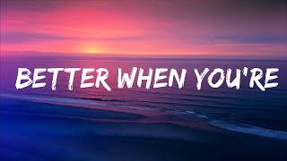 David Guetta, Brooks & Loote - Better When You're Gone (Lyrics) Lyrics Video