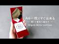 おしゃれで便利【A4一枚】折り紙ミラーカードケース / Origami Mirror Card Case | Made from One Sheet of A4 Paper