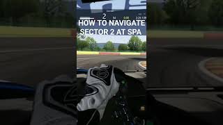 HOW TO NAVIGATE S2 AT SPA commentarysimracing assettocorsamclaren spafrancorchamps fyp