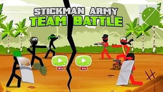 Stickman Army Team Battle - Android Gameplay HD screenshot 4