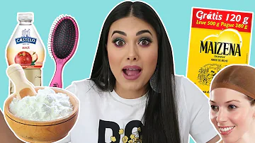 Tem como o cabelo cacheado ficar liso naturalmente?