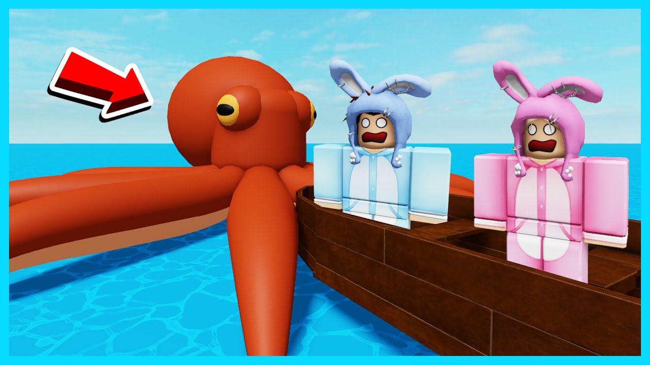 MIPAN & ZUZUZU Bertahan Hidup Dari Lautan Berbahaya Di Atas Perahu! ROBLOX