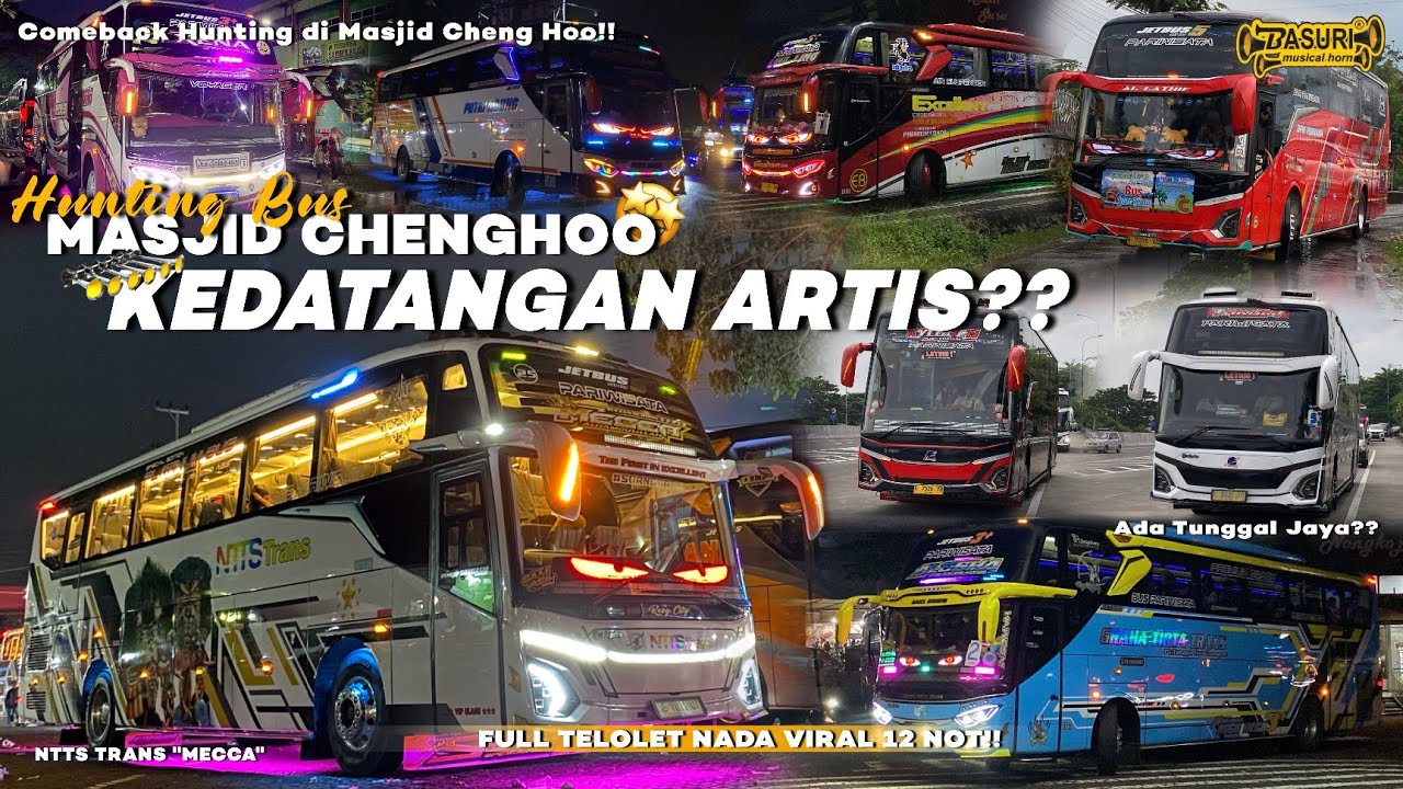 [APAKAH MULAI RAMAI SEPERTI DULU LAGI??] Hunting Bus di Masjid Cengho Pandaan‼️