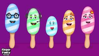 Popsicleice Lolliesfreezieice Aice Candyice Blockicy Pole Finger Family 3 No Repeats